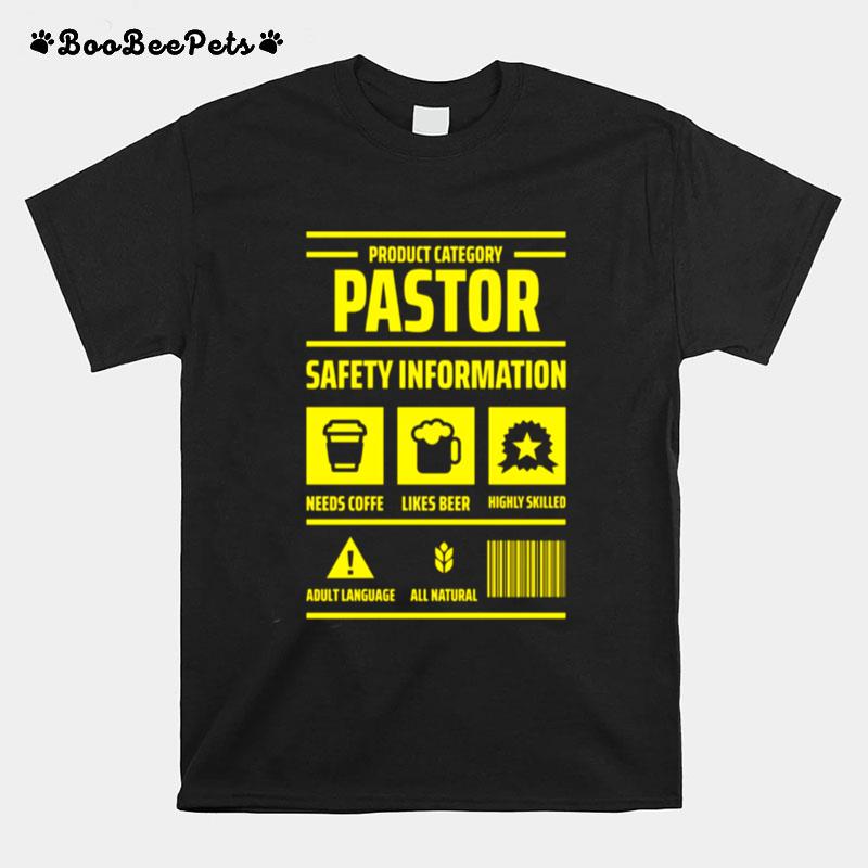 Product Category Pastor T-Shirt
