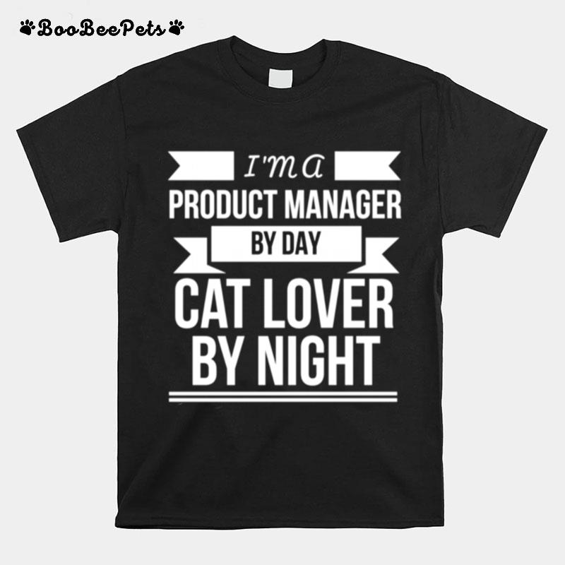 Produktmanager Von Tag Katzenliebhaber Von Nacht Cat Lady Langarmshirt T-Shirt