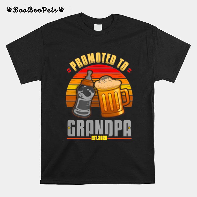 Promoted To Grandpa T-Shirt