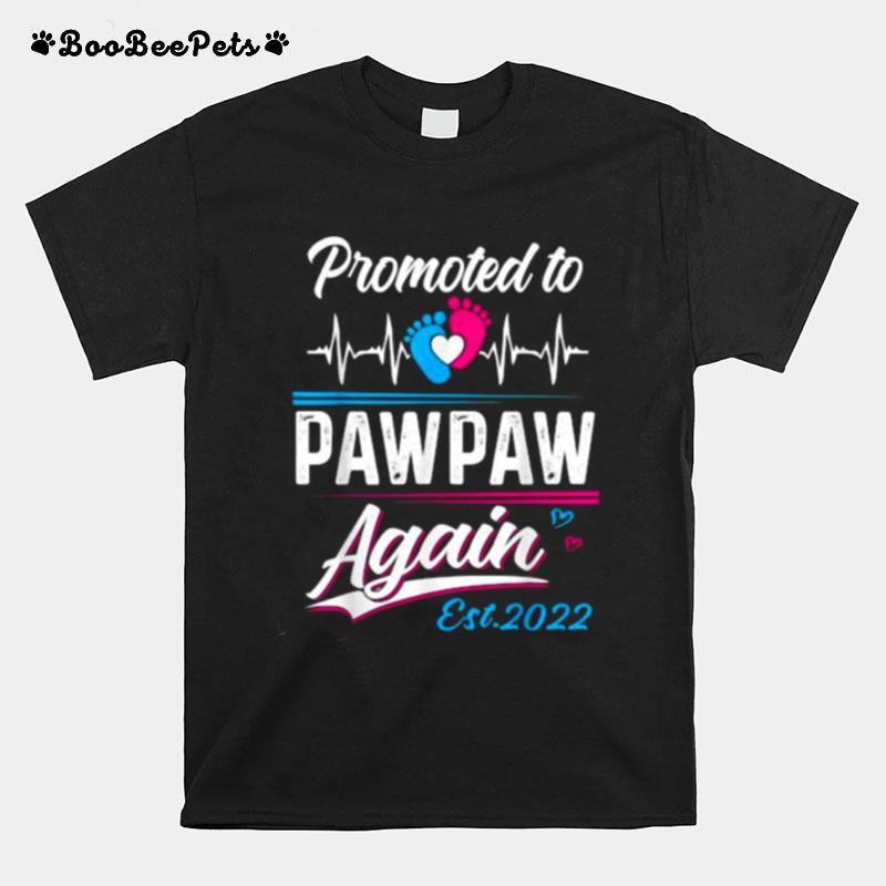 Promoted To Pawpaw Again Est 2022 T-Shirt