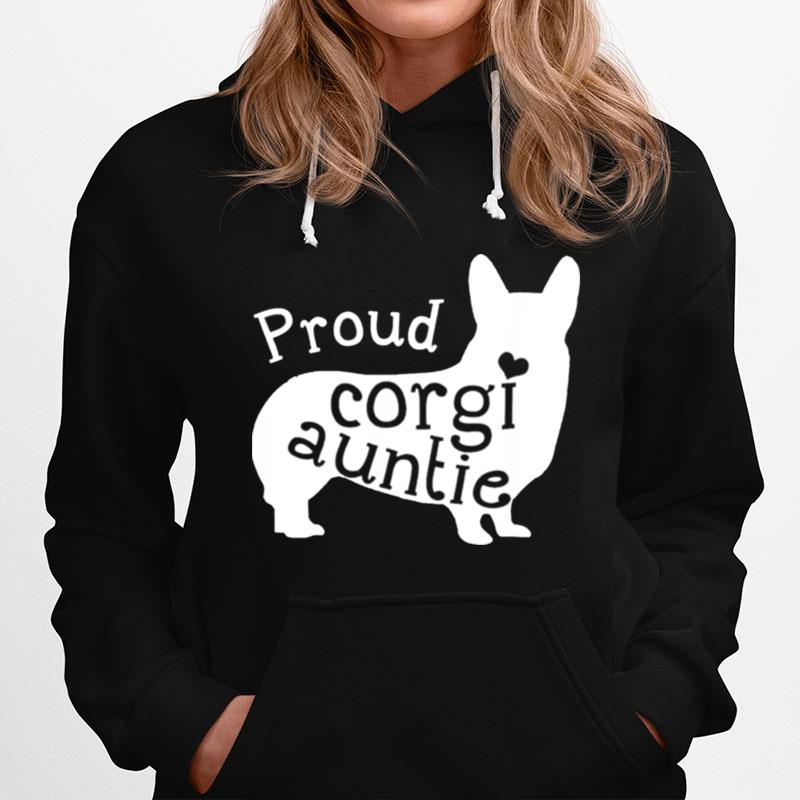 Proud Corgi Auntie Hoodie