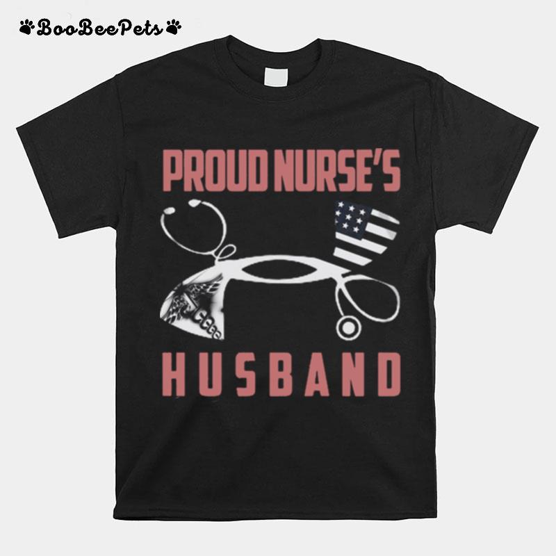 Proud Nurses Husband Under Armour Logo T-Shirt