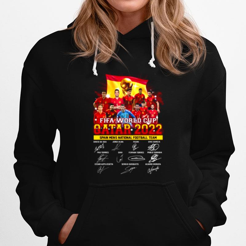 Proud Spain Football Qatar Fans 2022 Fifa World Cup Champion Hoodie