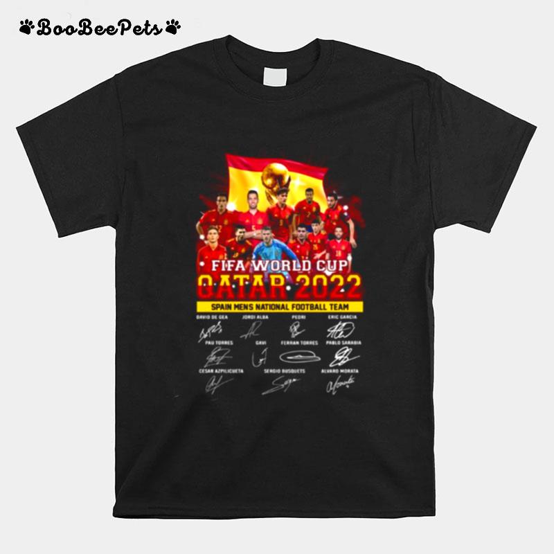 Proud Spain Football Qatar Fans 2022 Fifa World Cup Champion T-Shirt