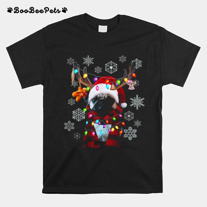 Pug Christmas Dog Owner Pug Christmas T-Shirt
