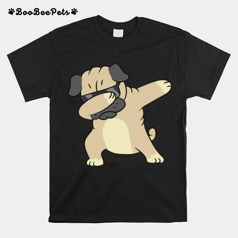 Pug Dabbing Pug Pug Puppy Dog Owner Pug T-Shirt
