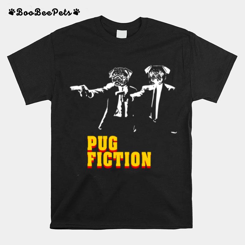 Pulp Dogs Pug Fiction T-Shirt