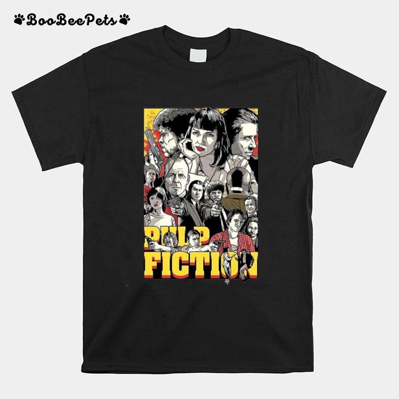 Pulp Fiction Poster Tarantino 90S Meme T-Shirt