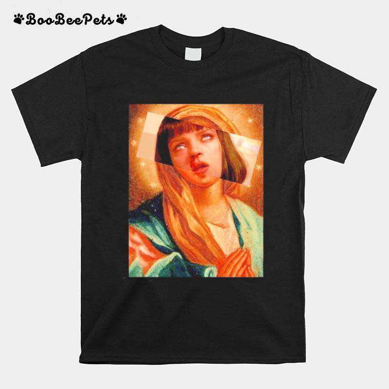 Pulp Fiction Virgin Mary Mia Wallace T-Shirt