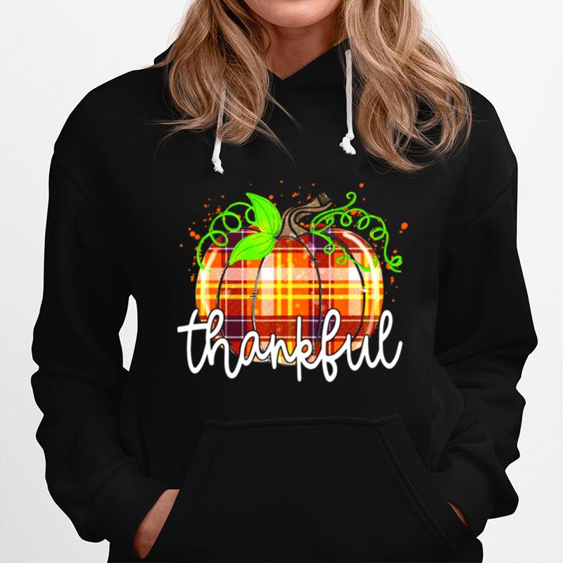 Pumpkin Fall Autumn Thankful Thanksgiving Halloween Costume Hoodie