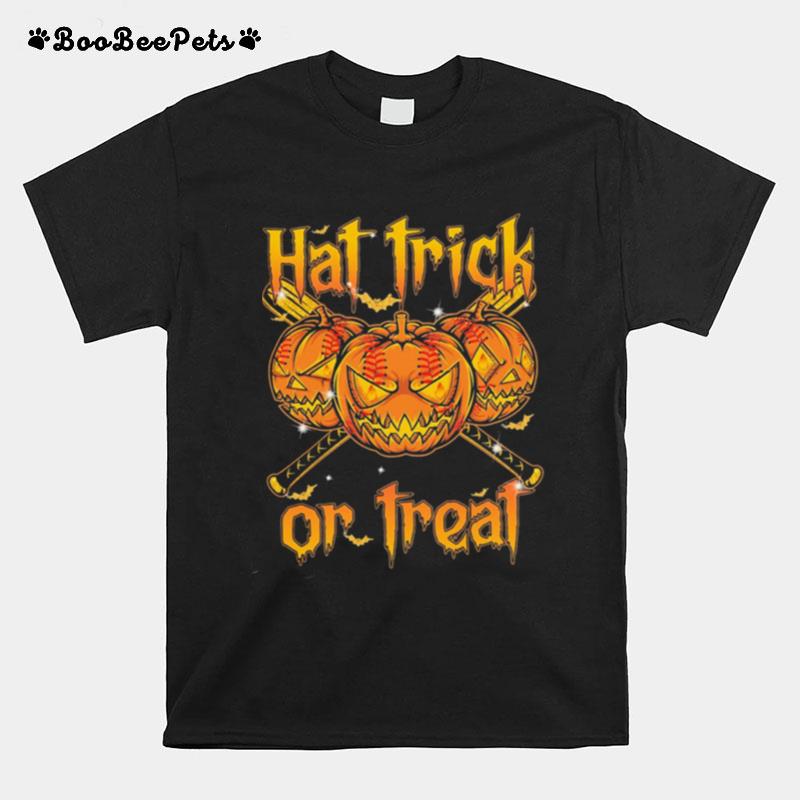 Pumpkin Halloween Hat Trick Or Treat T-Shirt