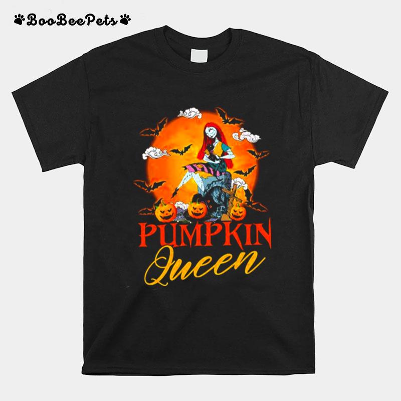 Pumpkin Queen Sally Nightmare Before Christmas Halloween T-Shirt