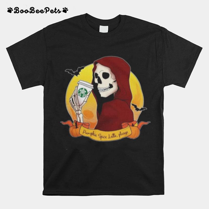 Pumpkin Spice Grim Reaper T-Shirt