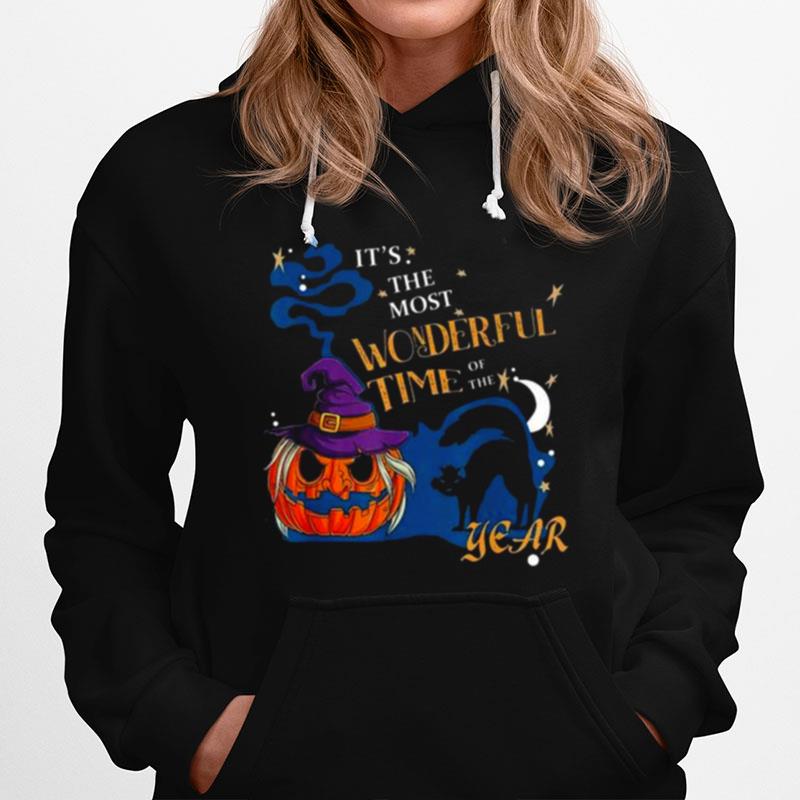 Pumpkin Witch Its The Most Wonderful Time Of The Year Halloween Hoodie