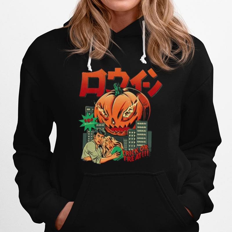 Pumpkinzilla Trick Or Treat Halloween Hoodie