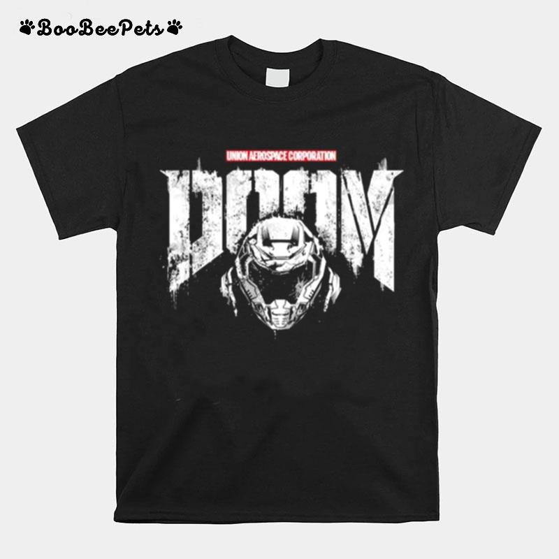 Punisher Doomguy Union Aerospace Corporation Doom T-Shirt
