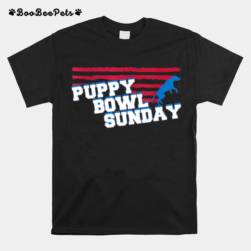 Puppy Bowl Sunday Dog T-Shirt