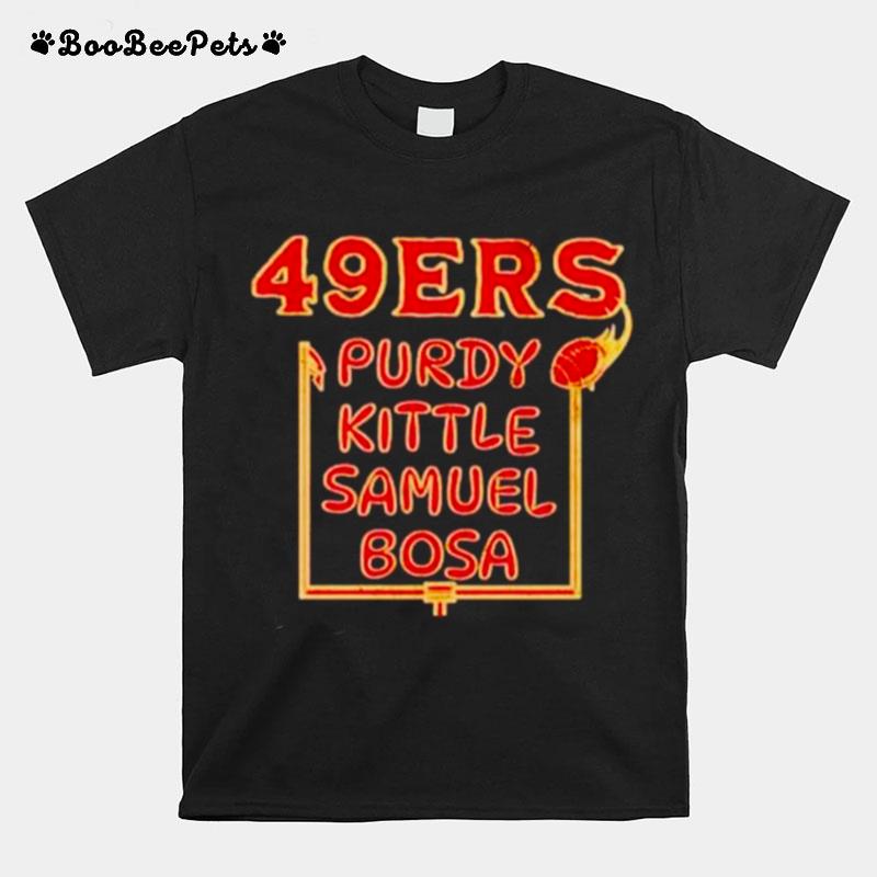 Purdy Kittle Samuel Bosa San Francisco 49Ers Best Players T-Shirt