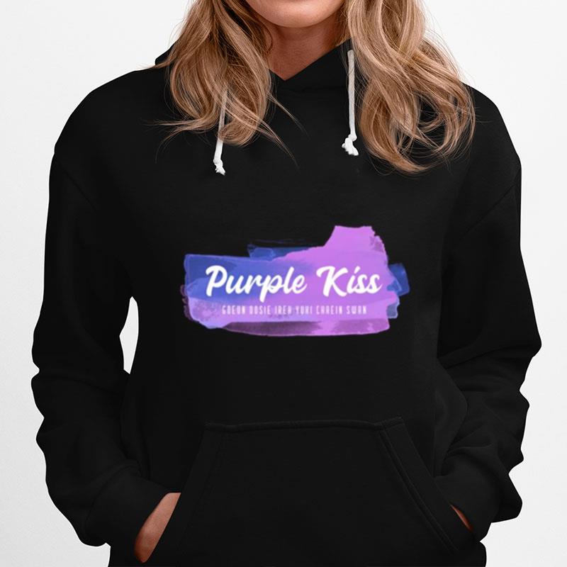 Purple Kiss Smeared Lipstick Kpop Hoodie