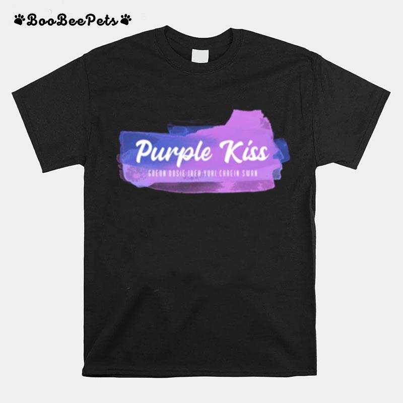 Purple Kiss Smeared Lipstick Kpop T-Shirt