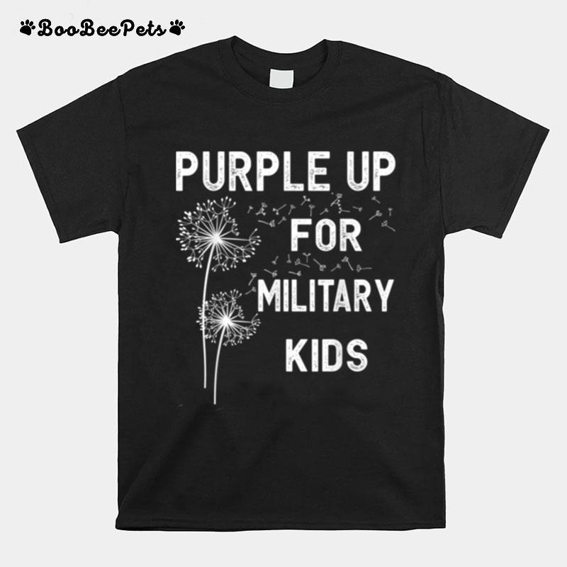 Purple Up For Military Month Of The Military Child T-Shirt