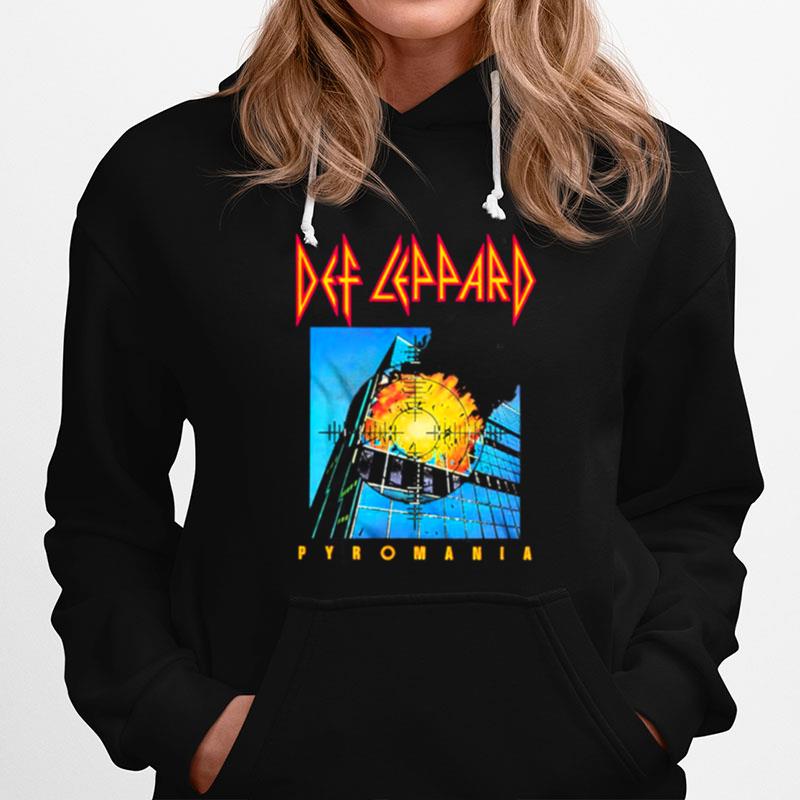 Pyromania Def Leppard Rock Hoodie