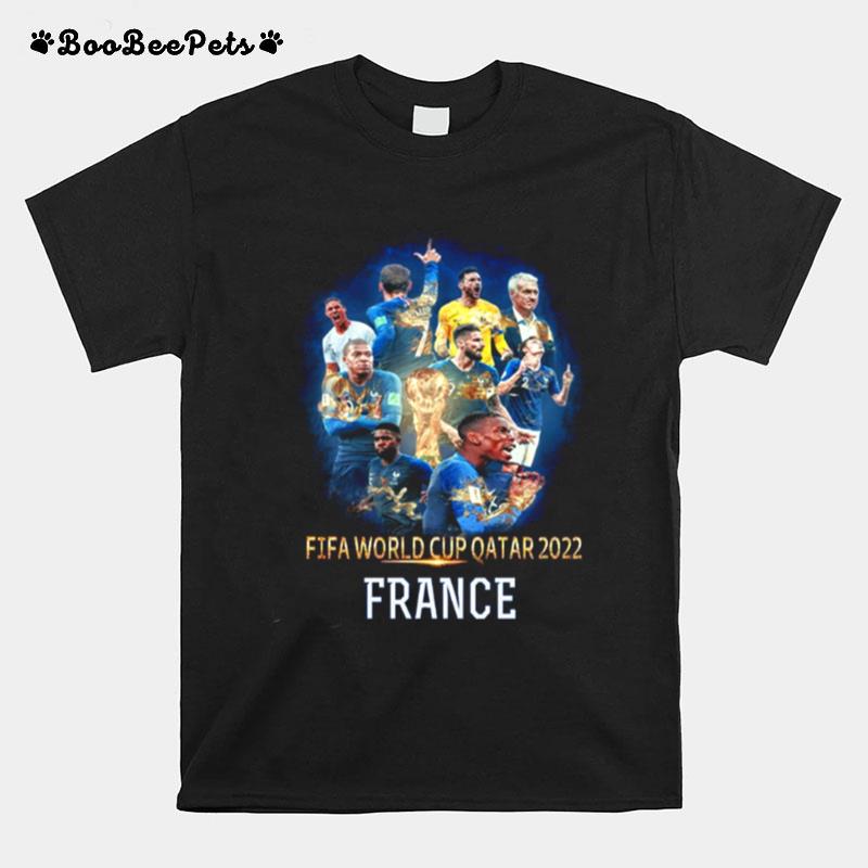 Qatar World Cup Champion 2022 France Football Team T-Shirt