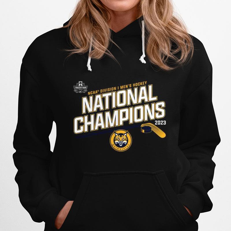 Quinnipiac Bobcats 2023 National Champions Hoodie