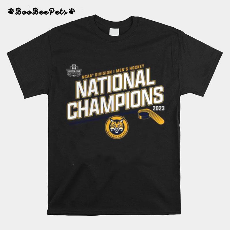 Quinnipiac Bobcats 2023 National Champions T-Shirt