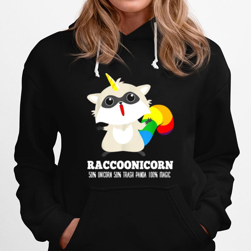 Racoonicorn Trash Panda Raccoon Unicorn Hoodie