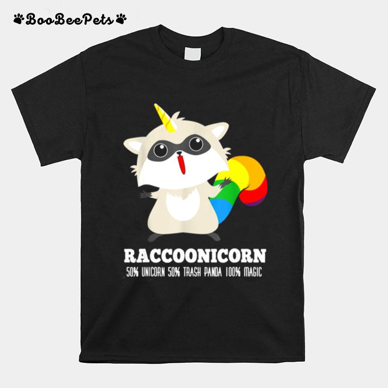 Racoonicorn Trash Panda Raccoon Unicorn T-Shirt