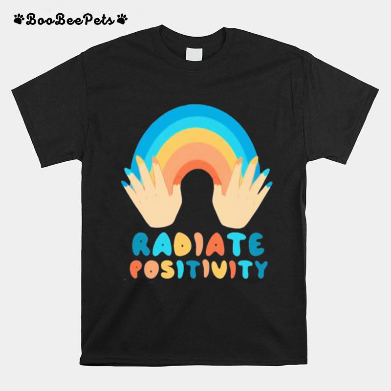 Radiate Positivity Rainbow T-Shirt