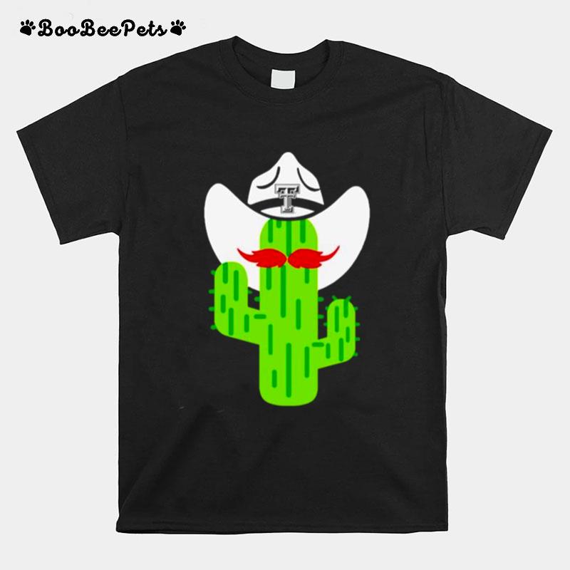 Raider Red Cool Cactus And Top Gun Texas Tech T-Shirt