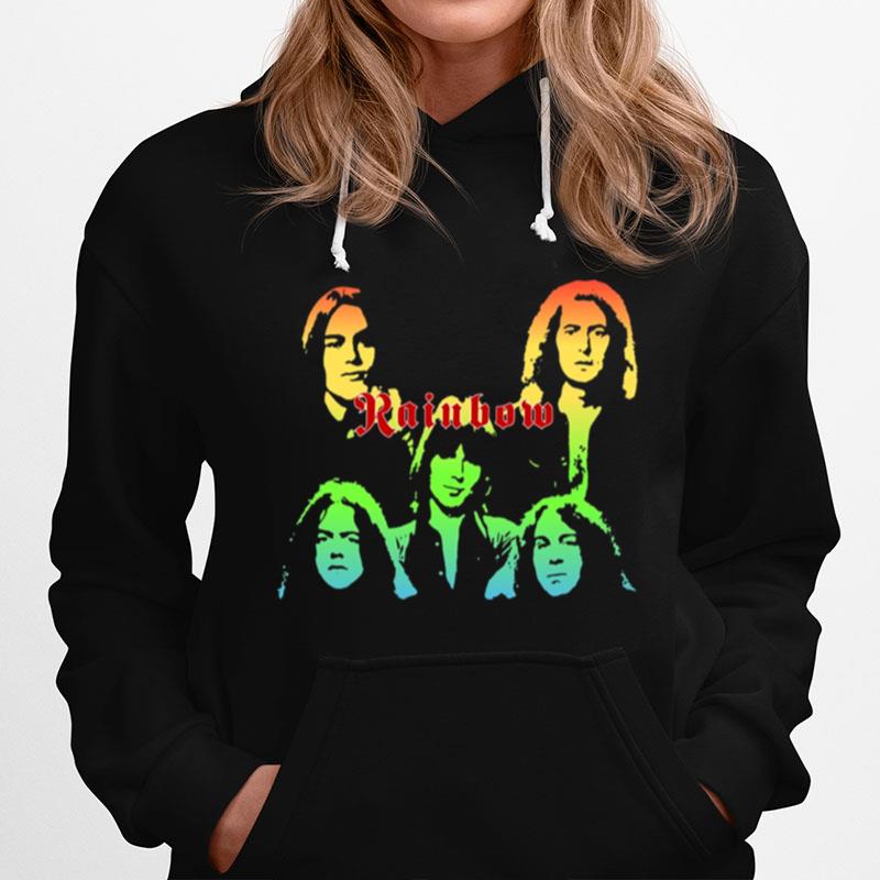 Rainbow Band Early Days Tribute Hoodie