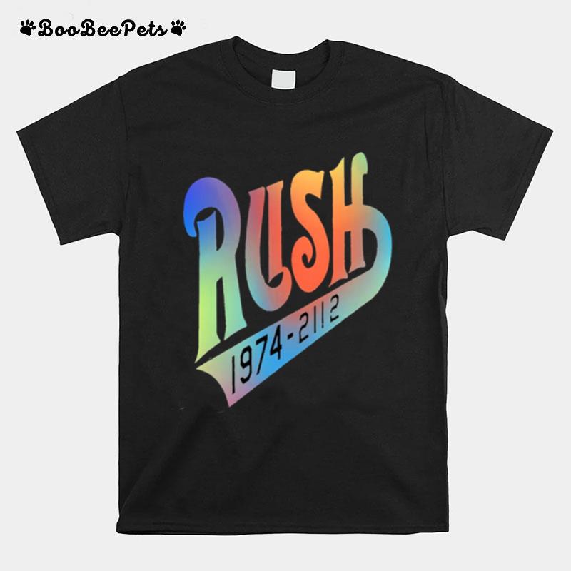 Rainbow Is Color Rush 1974 2112 T-Shirt