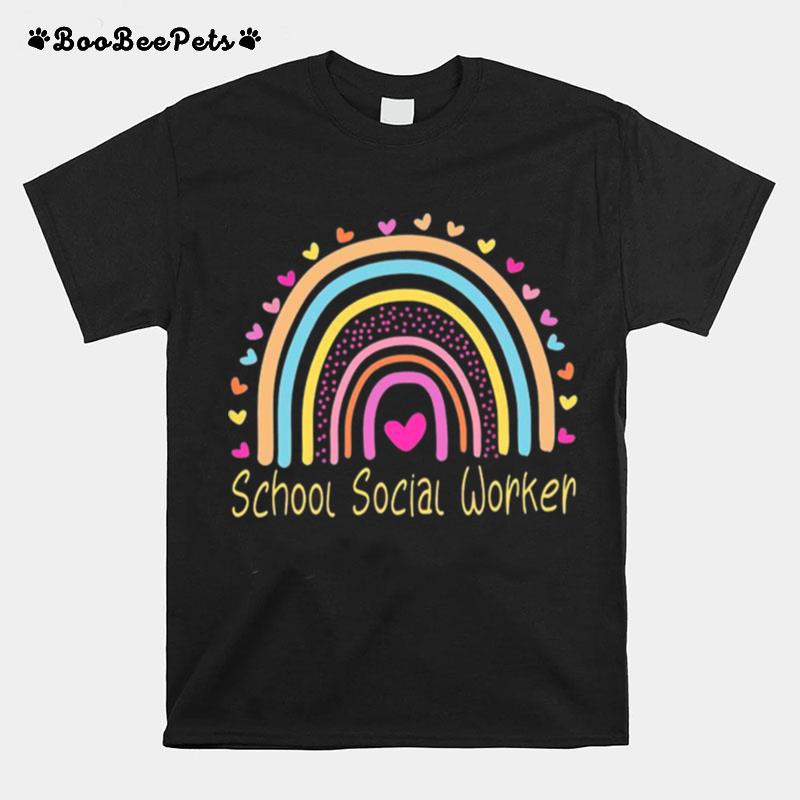 Rainbow School Social Worker T-Shirt