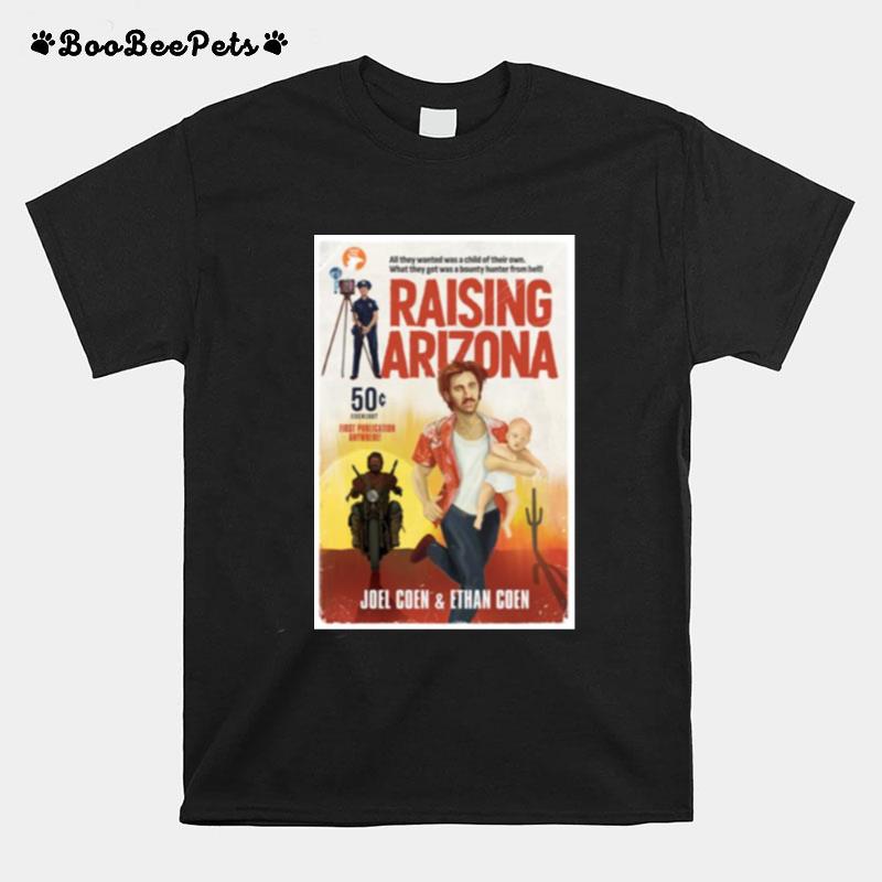 Raising Arizona Pulp Book Cover T-Shirt