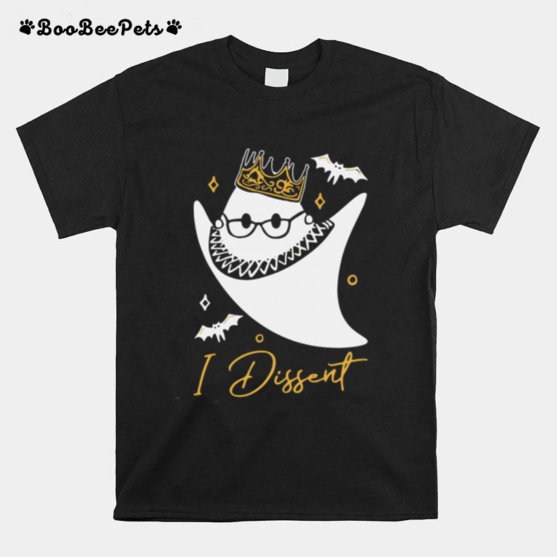 Rbg Ghost I Dissent Halloween T-Shirt