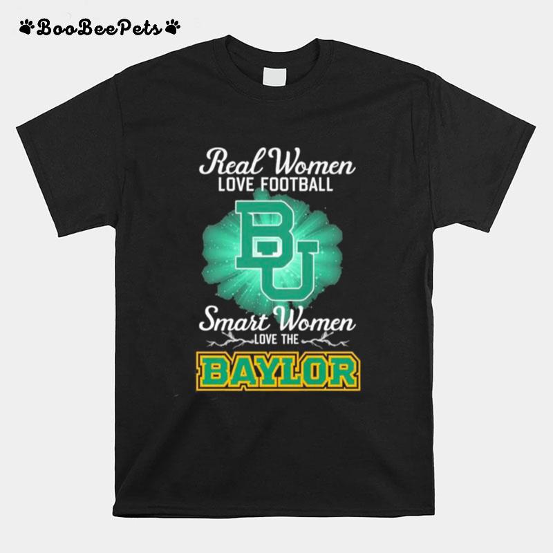 Real Women Love Football Smart Women Love The Baylor Bears 2023 Logo T-Shirt