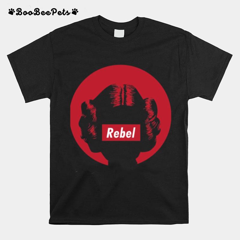 Rebel Fanart Star Wars Princess Vintage Retro T-Shirt