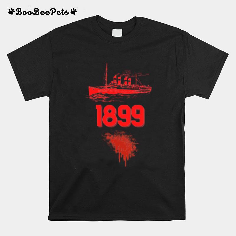 Red Design 1899 Kerberos Steam Ship T-Shirt