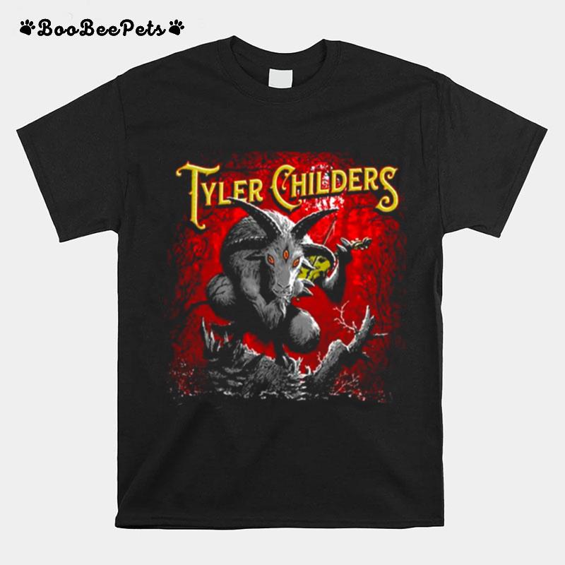 Red Design Tyler Childers Art Texas Band Concerts T-Shirt