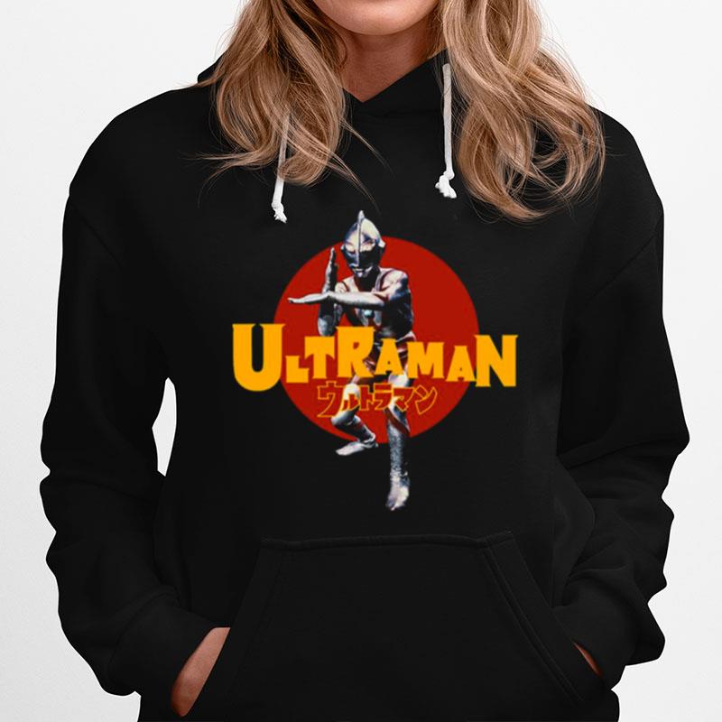 Red Design Ultraman Urutoraman Hoodie