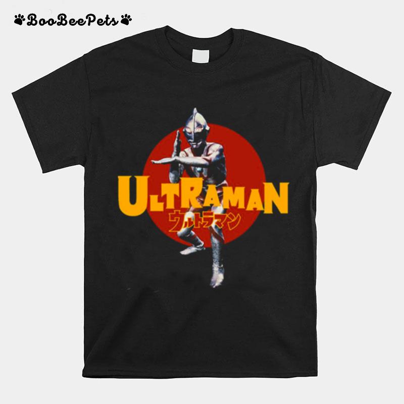Red Design Ultraman Urutoraman T-Shirt