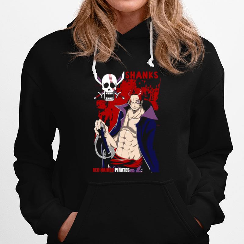Red Haired Pirate Shanks One Piece Hoodie