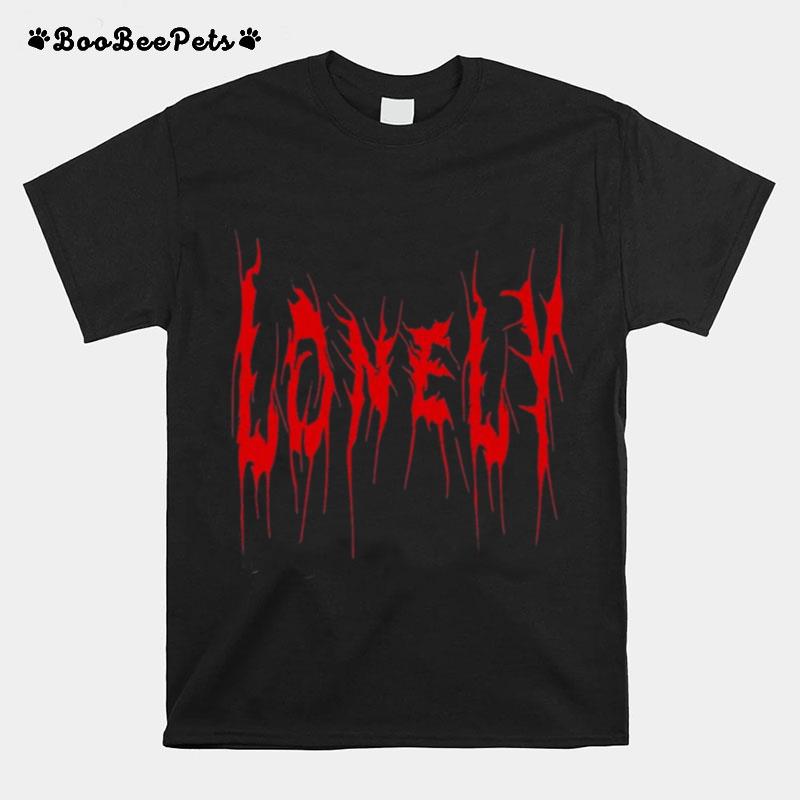 Red Lonely T-Shirt