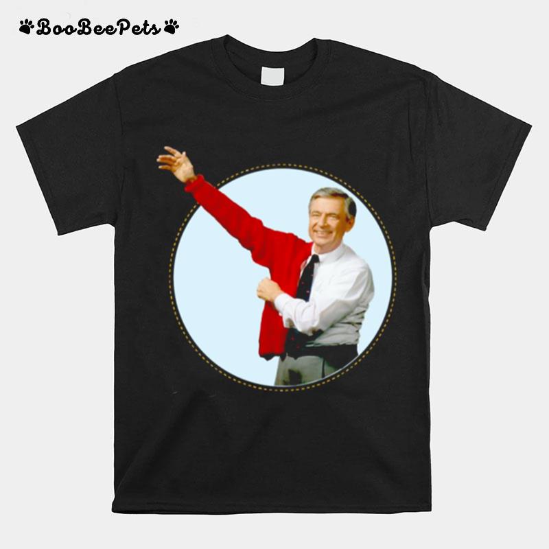 Red Mister Rogers Neighborhood T-Shirt