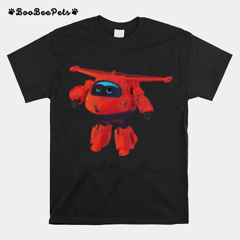 Red Robot Super Wings T-Shirt