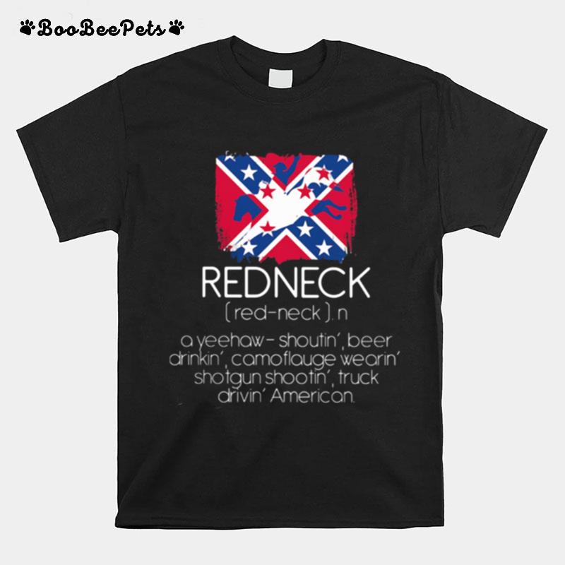 Redneck Flag Definition Southern United States T-Shirt