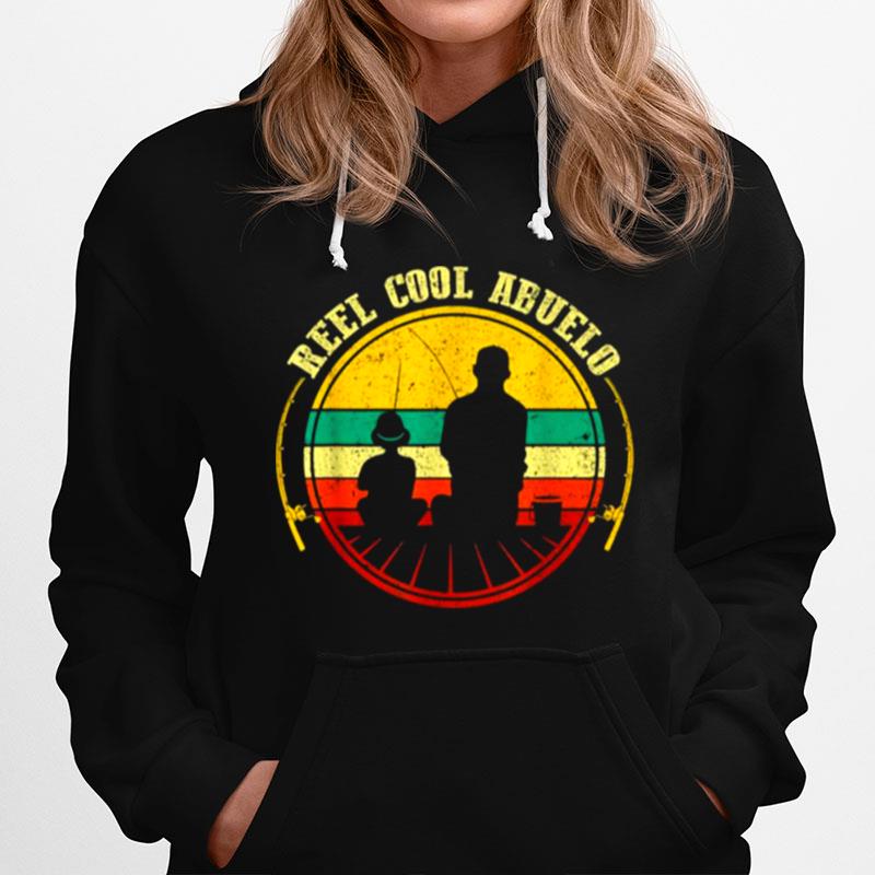 Reel Cool Abuelo Fathers Day Fishing Hoodie